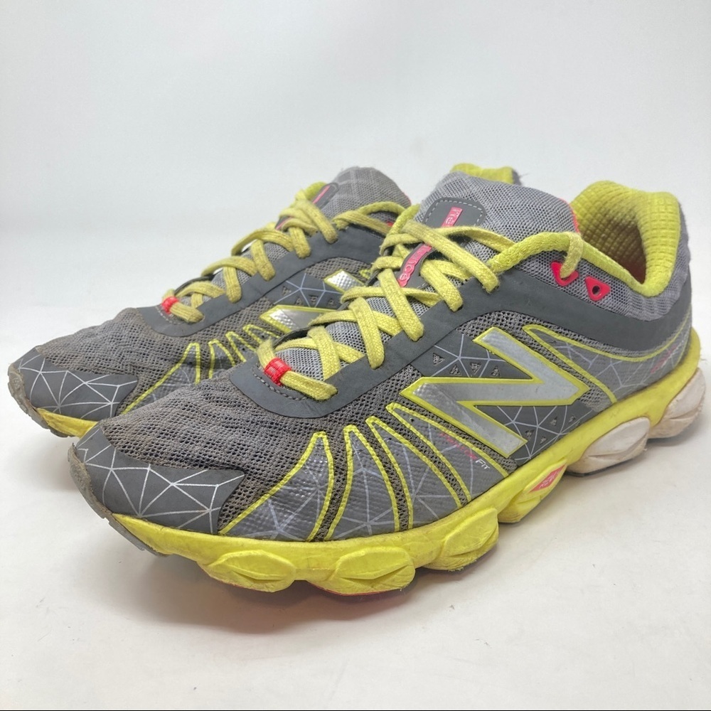 New Balance Women's W890GY4 Trail Running Shoes Made In USA Grey Green Size 9.5